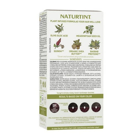 Naturtint, Permanent Hair Color 5M Light Mahogany Chestnut, 5.07 Oz Naturtint