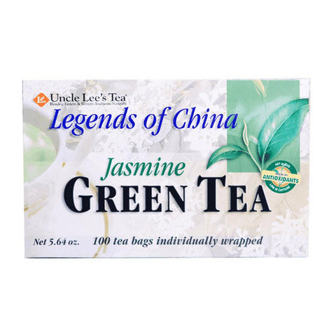 Uncle Lees Teas, Legends Of China Green Tea, Jasmine, 100 Bag Uncle Lees Teas