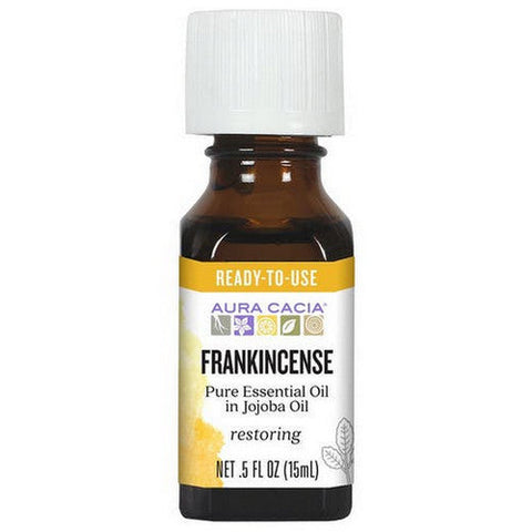 Aura Cacia, Precious Essentials Oil, Frankncs Jojoba, 0.5 Oz Aura Cacia