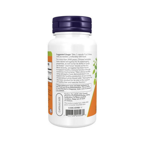 Now Foods, Astragalus Extract, 500 Mg, 90 Veg Caps Now Foods
