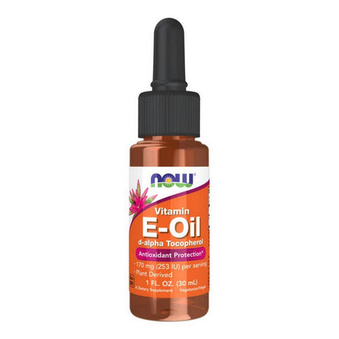 Now Foods, Vitamin E-Oil Vegetarian, 1 OZ Now Foods