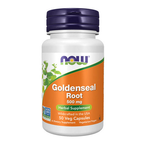 Now Foods, Goldenseal Root, 500 Mg, 50 Veg Caps Now Foods