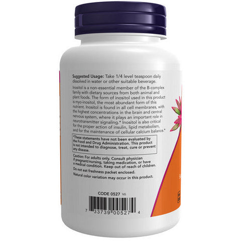 Now Foods, Inositol, Vegetarian 4 OZ Now Foods
