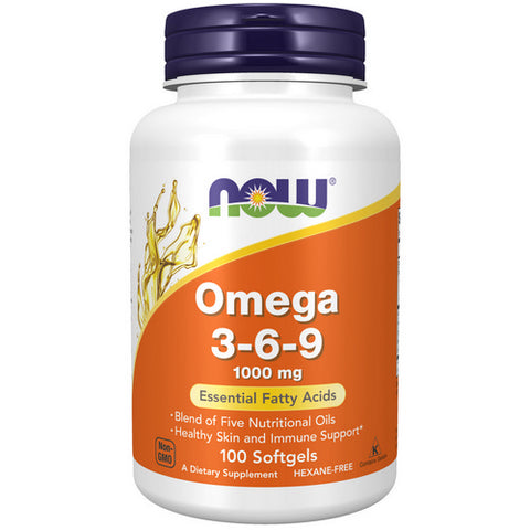 Omega 3-6-9 100 Softgels by Now Foods