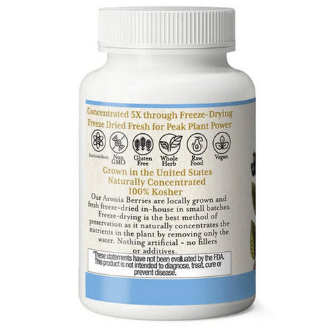 Eclectic Herb, Aronia Berry, 450 Mg, 90 Veg Caps Eclectic Herb