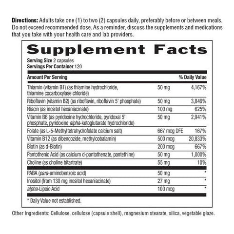 Country Life, Coenzyme B-Complex, 240 Veg Caps