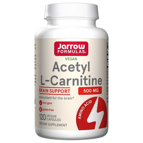 Jarrow Formulas, Acetyl L-Carnitine, 500 mg, 120 Caps Jarrow Formulas
