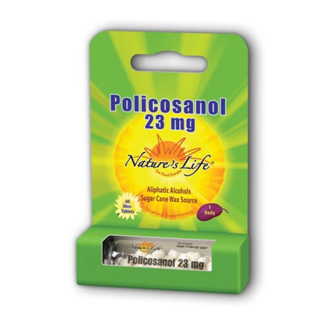 Nature's Life, Policosanol, 23 mg, 60 tabs Nature's Life