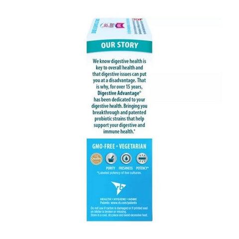 Schiff, Digestive Advantage Daily Probiotics Plus Intensive Bowel Support, 32 Caps