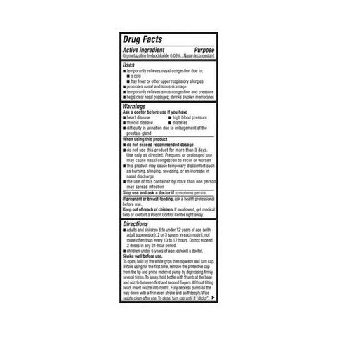 Mucinex, Sinus Max Severe Nasal Congestion Relief Nasal Spray Clear And Cool, 0.75 Oz Mucinex