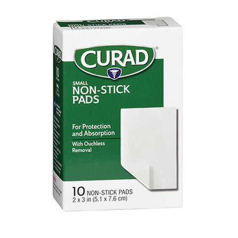 Curad, Telfa Non-Stick Sterile Pads, 2 X 3 inches, 10 Each Curad