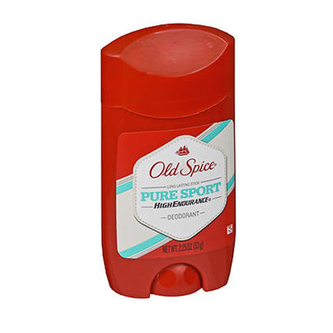 Old Spice, High Endurance Deodorant Long Lasting Stick Pure Sport, 2.4 Oz Old Spice