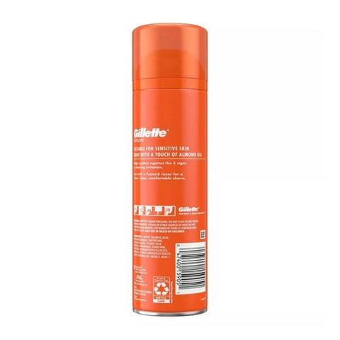 Gillette, Fusion5 Shave Gel Ultra Sensitive, 7 Oz Gillette