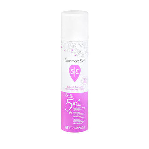 Summers Eve, Daily Refreshing Spray Island Splash, 2 Oz Summers Eve